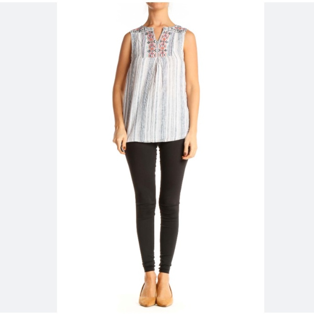 Beachlunchlounge linen tank size xsmall like new